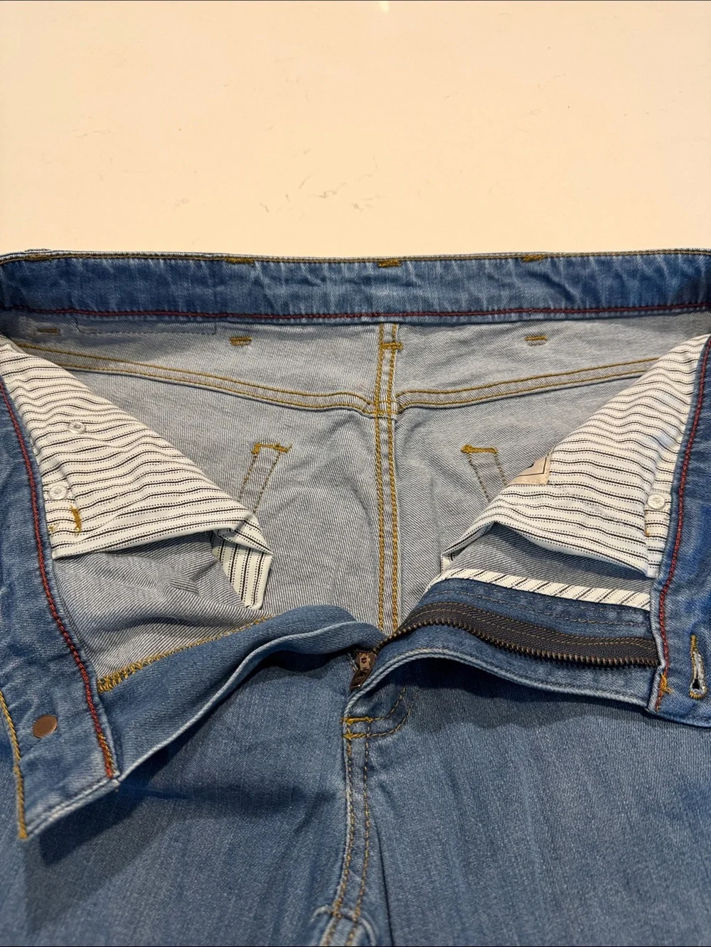 L.L. Bean Men's Light Blue Straight-Leg Jeans